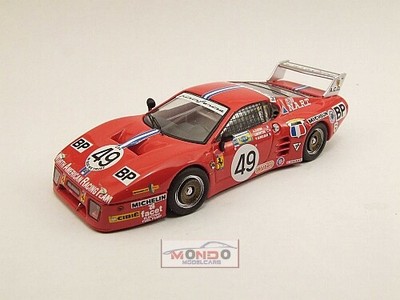 Ferrari 512 Bb Le Mans Le Mans 1981 Cudini 49 Best 1:43 Be9385 Diecast