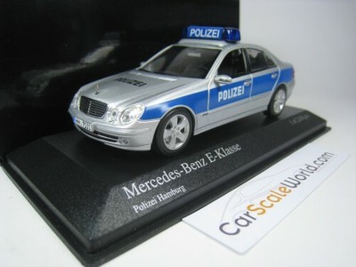 MERCEDES BENZ E CLASS 2002 POLIZEI HAMBURG 1/43