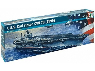 Italeri 1/720 U.S.S. Carl Vinson CVN-70 1999 5506. Best Price