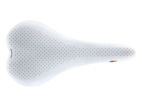 White Bicycle Saddles and Seats