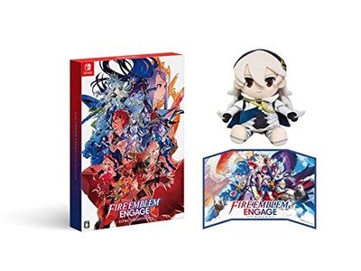 Fire Emblem Engage Elyos Collection Schalter + Kamui Corrin Puppe Panorama