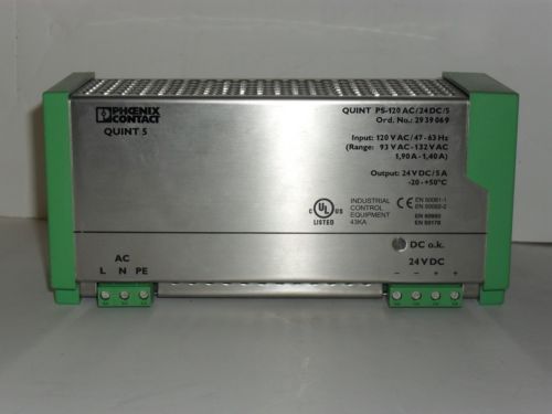 Phoenix Contact QUINT Power 24VDC 40A Power Supply Unit QUINT4-PS
