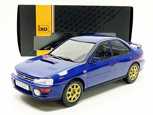 IXO 1/18 スケール スバル インプレッサ WRX 1995 青 blue IXO 1995 Subaru Impreza WRX Blue 1:18 Scale*BRAND NEW!*Very