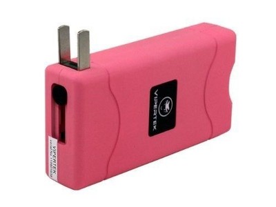 VIPERTEK Mini Rechargeable Stun Gun 360BV + LED Light - Purse Size