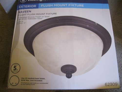 Candelabros de bronce Westinghouse y luminarias de techo