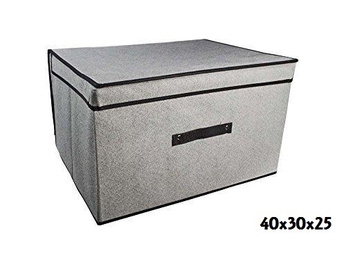 Scatola abiti salvaspazio armadio organizzatore contenitore vestit 40x30x25 idea