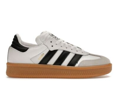 Adidas Samba XLG Leather Shoes Sneakers  White Black  IE1377