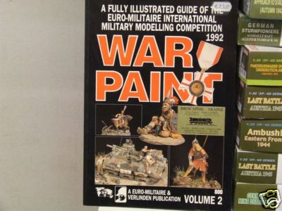 WAR PAINT MILITARY MODELLING COMPETITION 1992 VERLINDEN