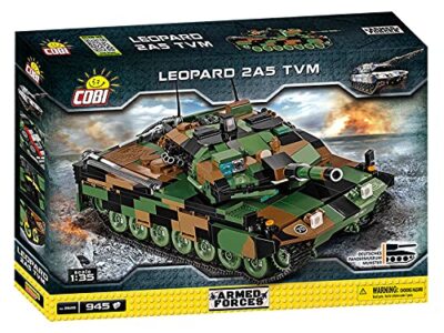 COBI TOYS Leopard 2A5 TVM German Prototype Tank Model Building Block Set # 2620