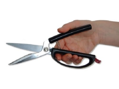 ergonomische selbstöffnende Küchenschere Schere