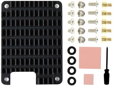 Dedicated Aluminum Heatsink For Raspberry Pi Compute Module 4 cm4 Notched For 
