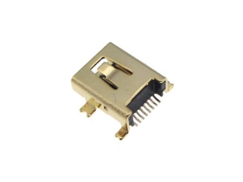 2x Molex Original Mini-B USB Socket 5P Female Plug Connector
