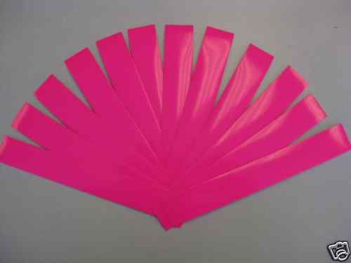 1 Dozen FLO/FLUORESCENT PINK ARROW WRAPS + EXTRAS!!! *Multiple Sizes Available*