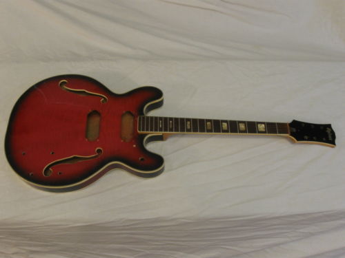 Univox 6 String Hollow Vintage Electric Guitars