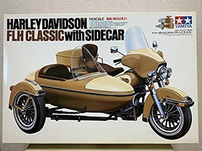 TAMIYA 1/6 HARLEY DAVIDSON FLH CLASSIC SIDECAR BIG SCALE SERIES NO18 japan used