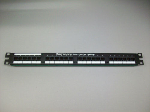 Panduit Category 6 Ethernet Cable - 5 Foot Blue UTP Network Patch Cord With Strain Relief Boots