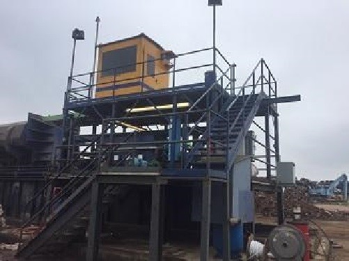 150 HP Harris Katana Shear Baler Model 266E