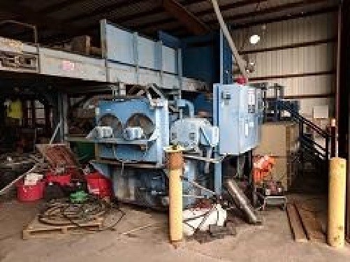 2002/2014 100 HP Harris Badger Baler / 2 Ram / Hustler PIT /  Belt Infeed / Sort