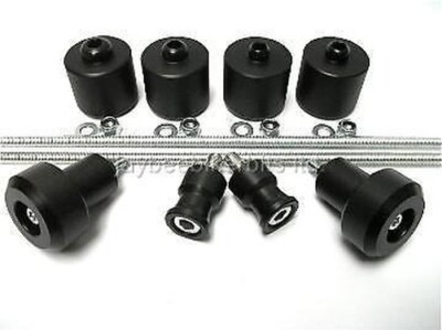 カツボンバー KAWASAKI ZX9R 1998 - 03 FULL SET OF 8 CRASH MUSHROOMS