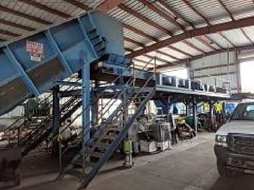 2002/2014 100 HP Harris Badger Baler / 2 Ram / Hustler PIT /  Belt Infeed / Sort