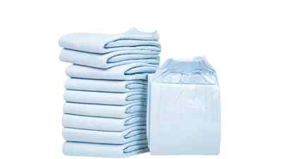 17 PC* adult diaper nappy Sampler - Blue XL