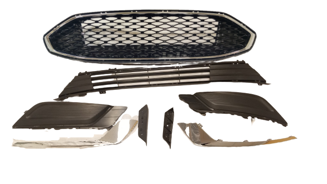 FITS 2017 2018 FORD FUSION FRONT BUMPER COVER ASSEMBLY COMPLETE BRAND NEW  GRILL