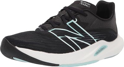 

Женские кроссовки New Balance FC Rebel V2, черный/белый мятный, Black/white mint