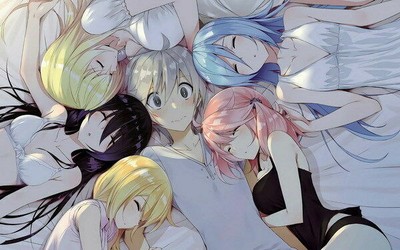 282214 Saijaku Muhai no Bahamut Girls Mecha Fight Japan Anime PRINT POSTER