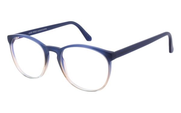Andy Wolf 4626 101 Mens Womens Eyeglasses Plastic Oval Blue