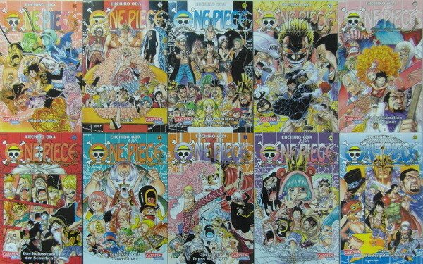 ONE PIECE Paket Band 71-80 Carlsen Manga