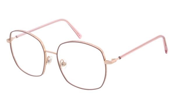 Lunettes femme Andy Wolf 4808 05 métal carré rose