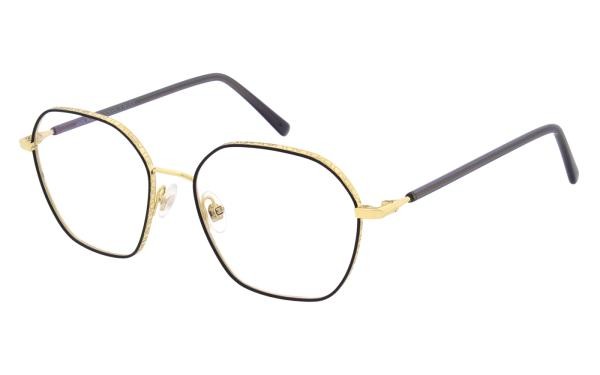Andy Wolf 4817 05 Damen Brille Metall Quadratisch Schwarz