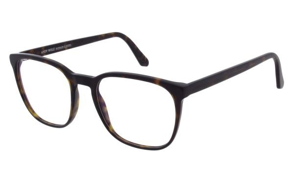 Andy Wolf 4634 002 Herren Brille Kunststoff Quadratisch Braun