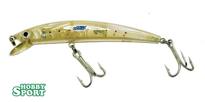 DUEL CRYSTAL MINNOW 90 FLOATING 7,5 GR COL. HGSR CLEAR SPINNING SPIGOLA MARE