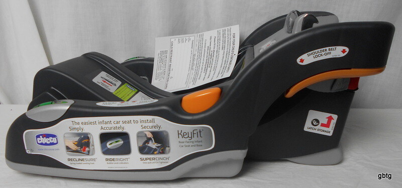 Chicco KeyFit and KeyFit 30 Infant Car Seat Base in Black/Grey LTX578 New