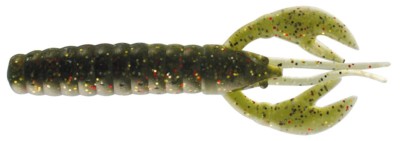 MOLIX BABY CALEO CRAW 3" COL. 29 WATER GOLD/RED FLK SILICONICO x SPINNING BASS