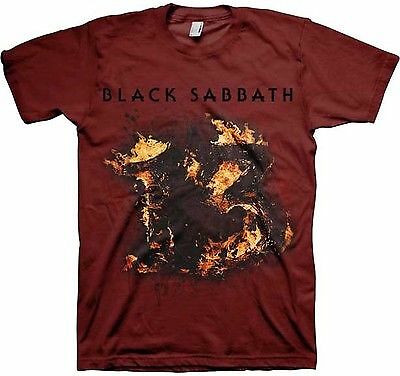 【13点セット】ライブTシャツ Slipknot/Black Sabbath 他 AUTHENTIC BLACK SABBATH 13 THIRTEEN OZZY METAL MUSIC MAROON