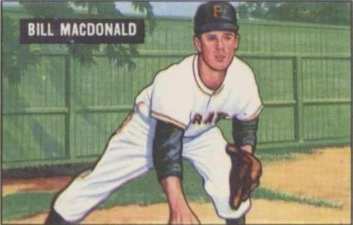 1986 C.C.C. 1951 Bowman Reprints - Bill MacDonald #239