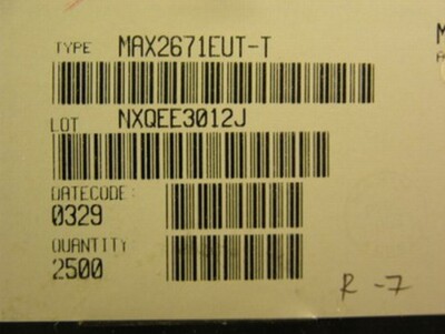 15 Maxim MAX2671EUT-T 400MHZ- 2.5GHz Upconverter Mixers
