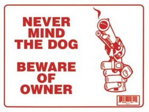 Hunde-Warnschilder für Haus/Hof