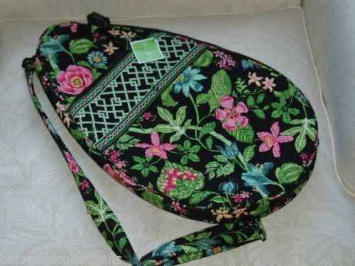 Vera Bradley Tennis Racquet Cover Blue Paisley Capri Maggie  display picture 2