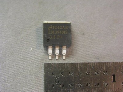 20 National LM3940ISX-3.3 1A Low Dropout Regulator for 5v-3.3 Conversion TO-263