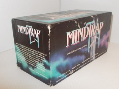 1991 MindTrap Adult Party Game Mind Trap trick questions murder mysteries