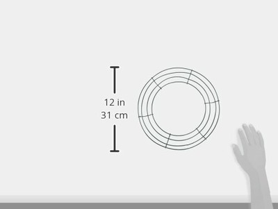 Panacea 36003 Wire Wreath Frame 12