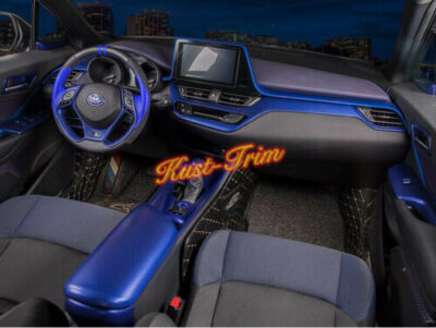 For Toyota C-HR CHR 2016-2019 BLUE Car Interior Accessories