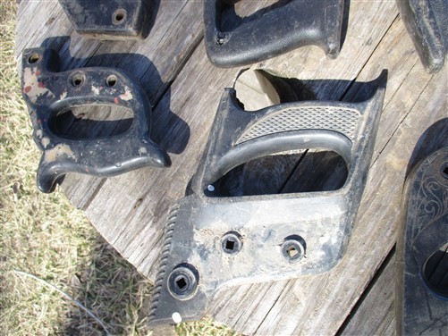 16 Plastic Hand Saw Handles One Man Cross Cut Disston Keen Kutter Set Vintage a