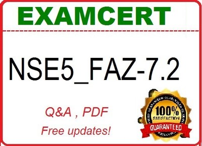 NSE5_FAZ-7.2  Network Security Analyst  EXAM Q&As - SEPTEMBER 2024 Update!