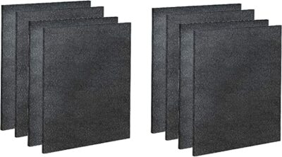 Carbon Filter for Vornado AC300 AC350 AC550 PCO200 PCO300 part MD1-0023 8pk