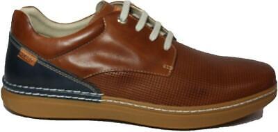 Pikolinos Begur M7P-4349C1 Tan Leather Mens Lace Up Shoes