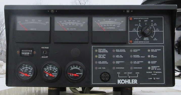 80 kw Kohler / Ford Natural Gas or Propane Generator / Genset - Load Bank Tested